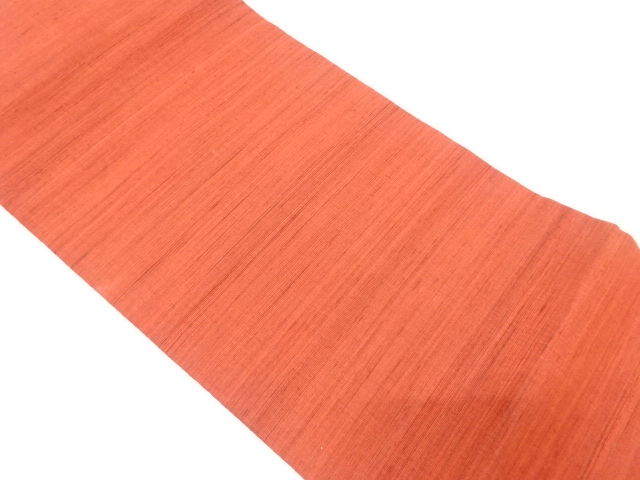 手織り紬　織柄名古屋帯